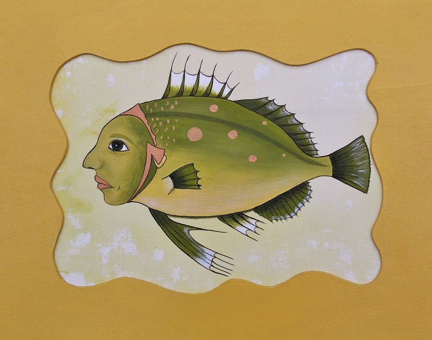 Unter dem Titel Farbrausch, Vielfalt, Fantasie zeigt Doris Schaufelberger eine Auswahl ihrer Acrylmalereien