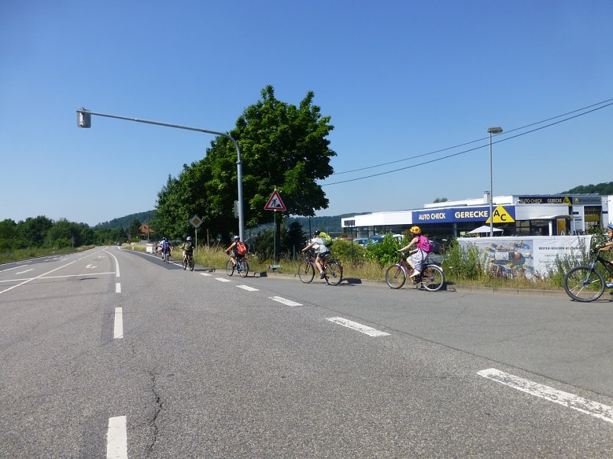 Fahrradrallye von Niedersachswerfen nach Ilfeld