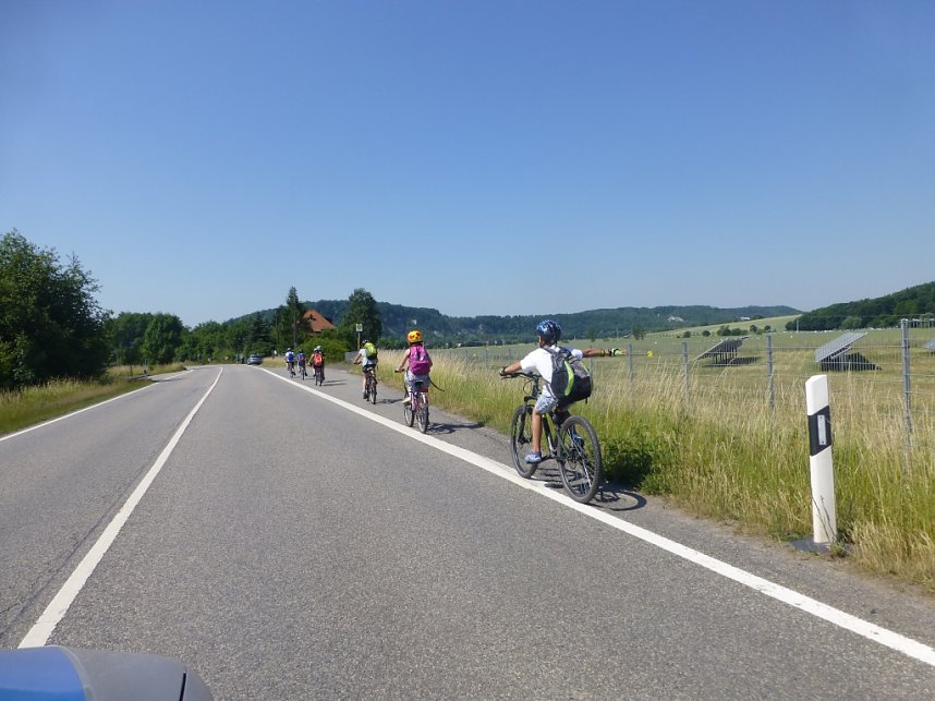 Fahrradrallye von Niedersachswerfen nach Ilfeld