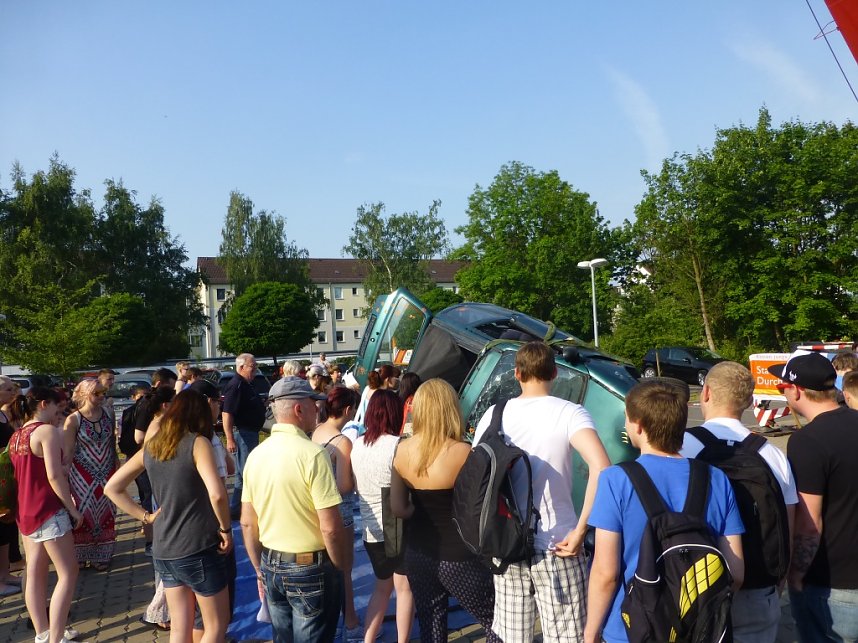 Aktion junge Fahrer der Kreisverkehrswacht Nordhausen