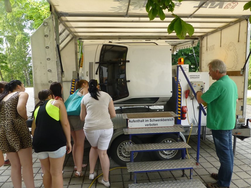 Aktion junge Fahrer der Kreisverkehrswacht Nordhausen