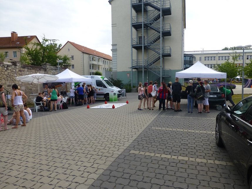 Aktion junge Fahrer der Kreisverkehrswacht Nordhausen