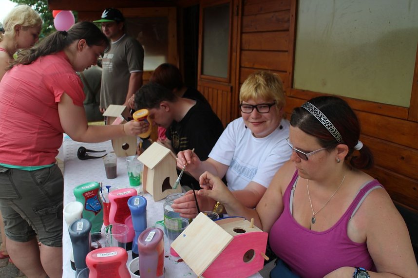 Sommerfest der Nordth&uuml;ringer Werkst&auml;tten in Nordhausen
