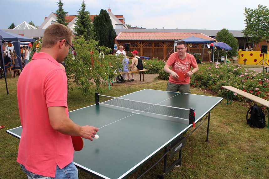 Sommerfest der Nordth&uuml;ringer Werkst&auml;tten in Nordhausen