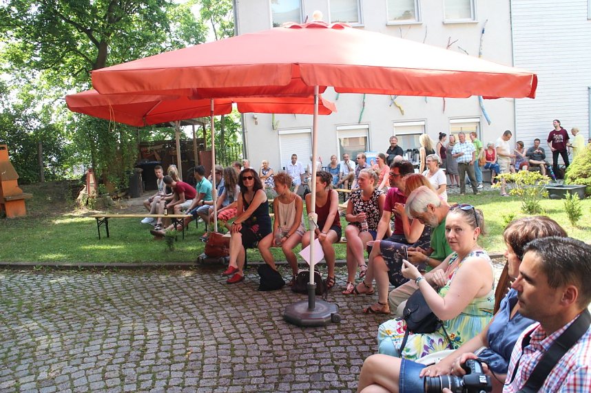 Die Nordh&auml;user Musikschule spielte heute f&uuml;r die Jugendkunstschule auf