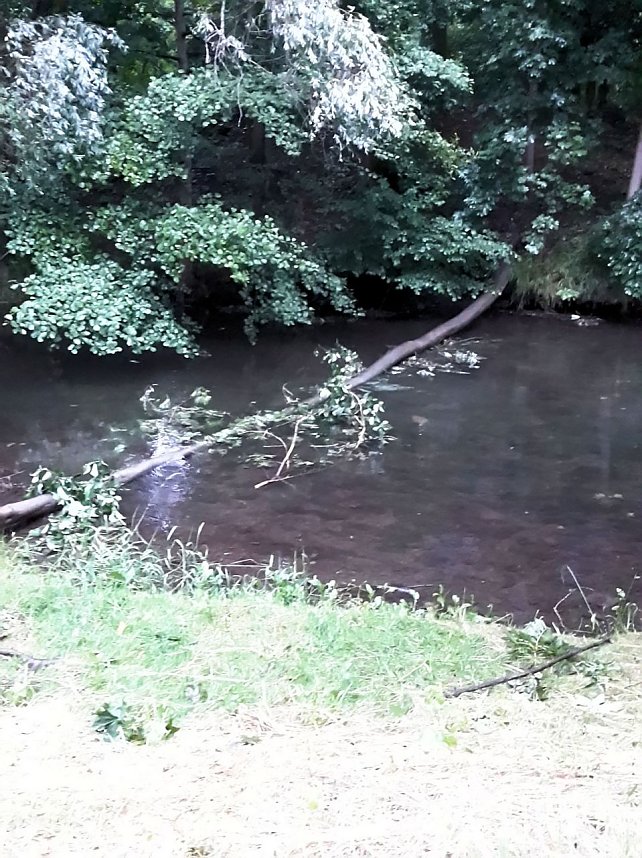 Unwettersch&auml;den in Nordhausen