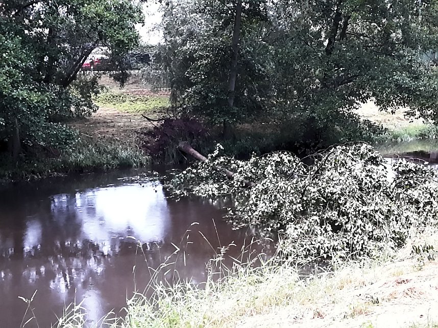 Unwettersch&auml;den in Nordhausen