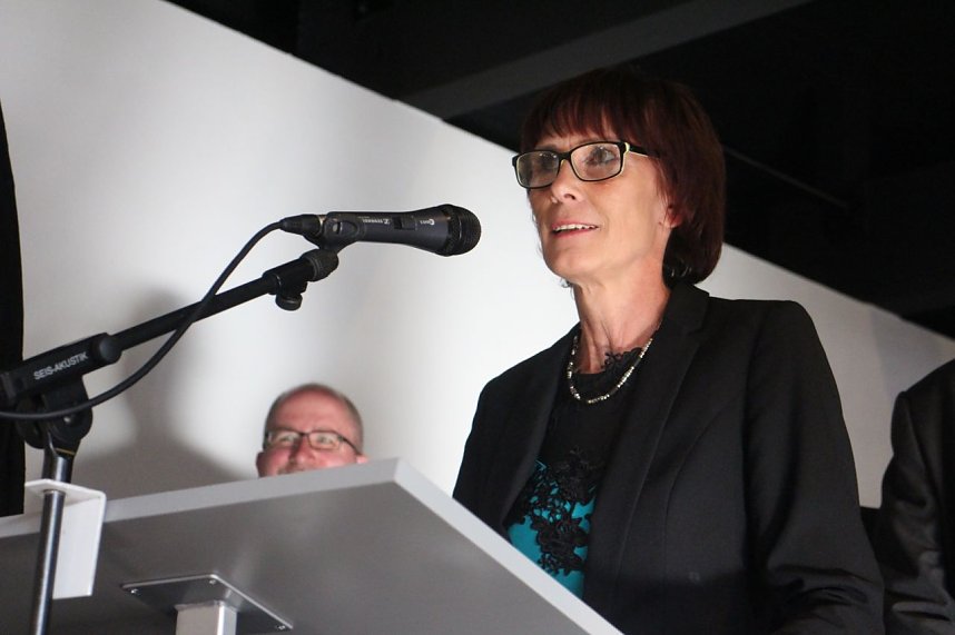 Zum Bergmannsfestes wurde in Sollstedt auch die neue Festhalle er&ouml;ffnet