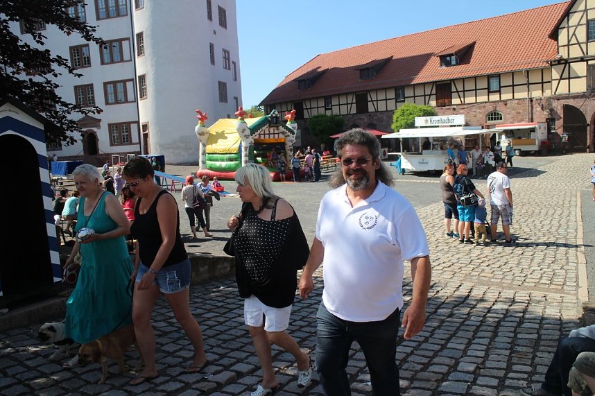 Familienfest auf dem Heringer Schlossplatz