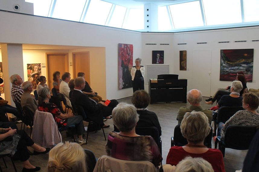 Ausstellungser&ouml;ffnung in der Nordh&auml;user Kreissparkasse