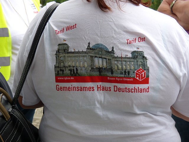 Protest der Besch&auml;ftigten