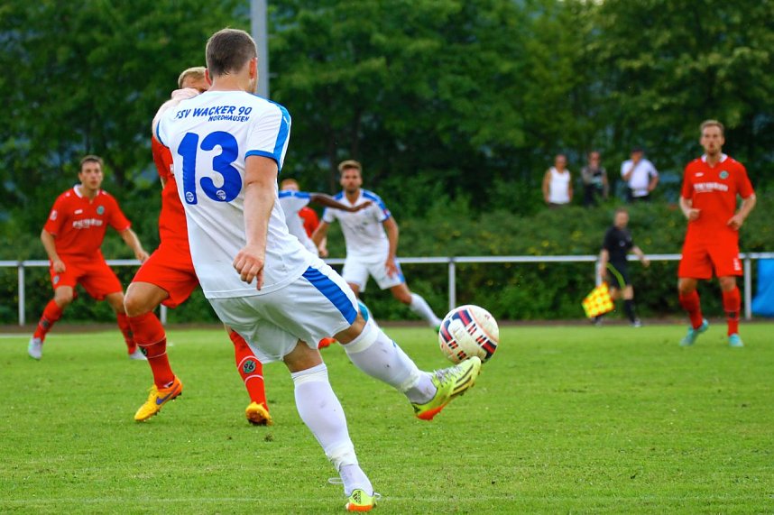 2:1 gewinnt Wacker Nordhausen gegen Hannover 96 (U23)
