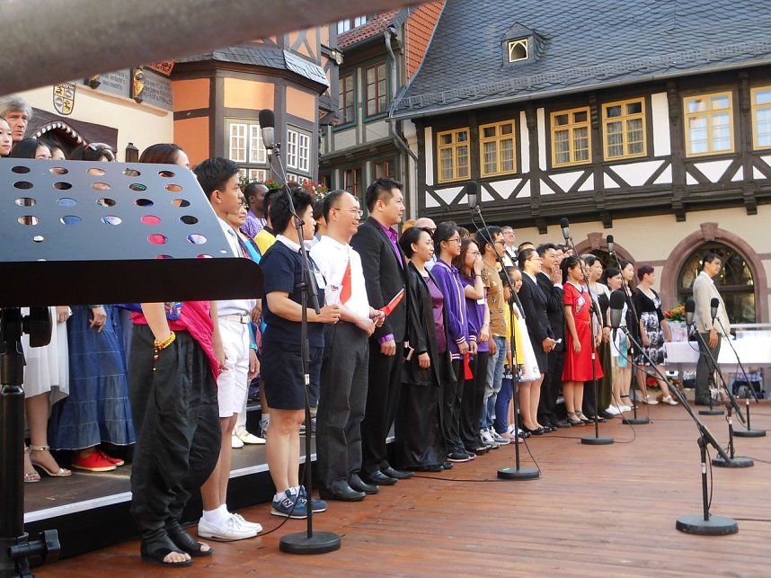 Chorfestival in Wernigerode