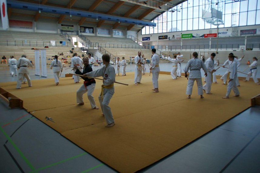Spannende und sehenswerte K&auml;mpfe in der Wiedigbsurghalle
