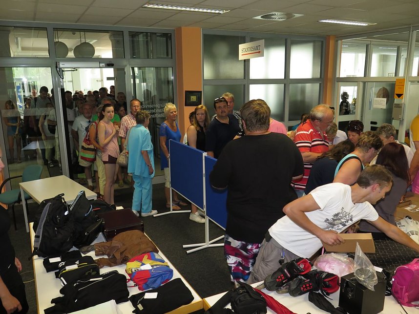 Fundsacher werden versteigert, leider nur Fahrr&auml;der