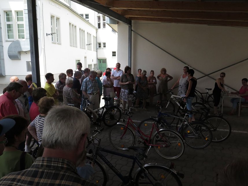 Fundsacher werden versteigert, leider nur Fahrr&auml;der