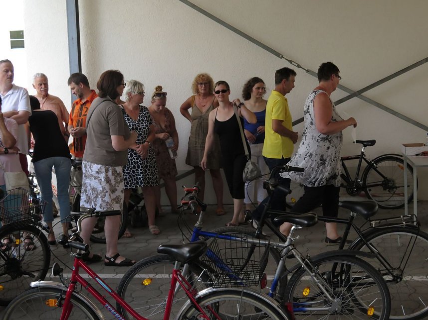 Fundsacher werden versteigert, leider nur Fahrr&auml;der