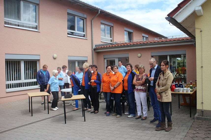 Gut einem Monat nach der Grundsteinlegung konnte heute am Stephanus Haus in G&uuml;nzerode Richtfest gefeiert werden