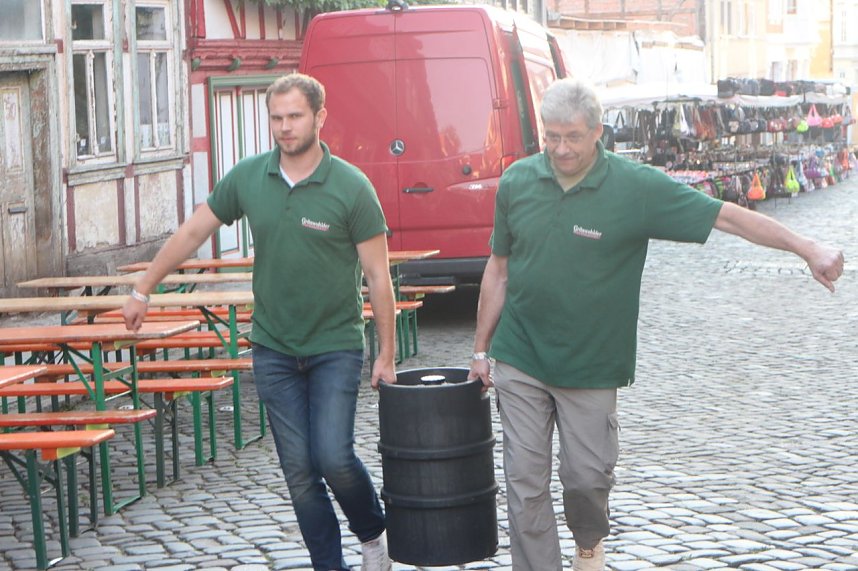 Das 21. Nordh&auml;user Altstadtfest ist er&ouml;ffnet