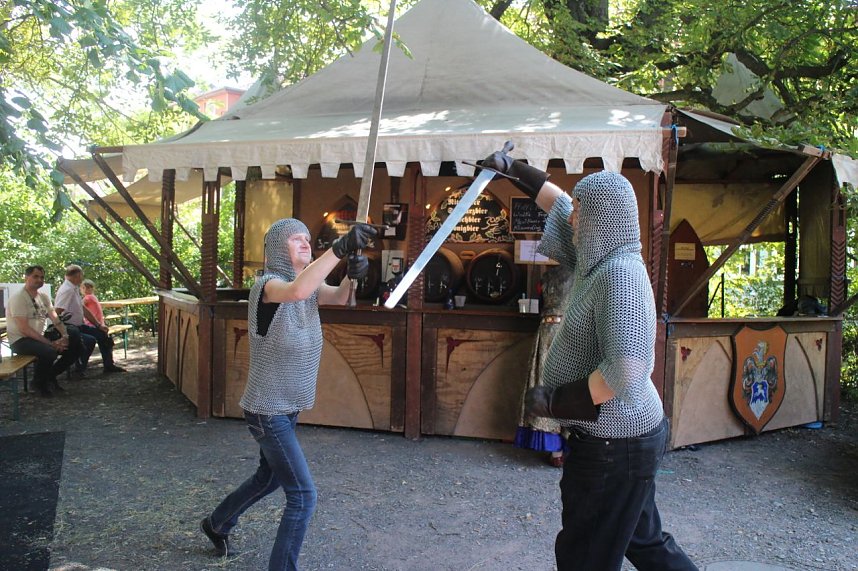 Mittelalterflair auf dem 21. Nordh&auml;user Altstadtfest