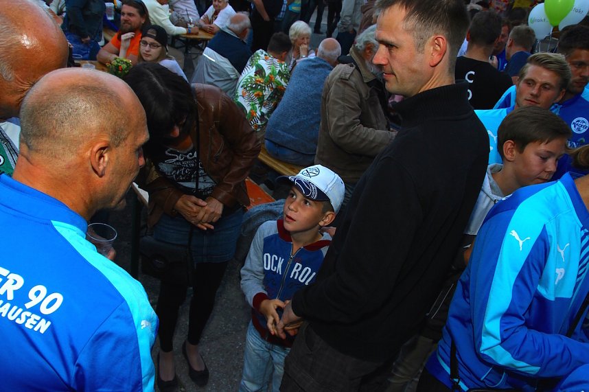 Auf der B&uuml;hne statt auf dem Rasen