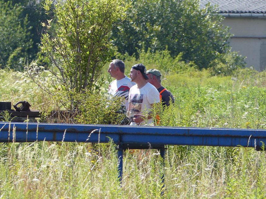 Lok-Spektakel im Bahnhof Nordhausen - zweimal eine "01"