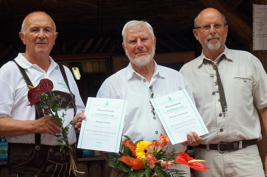 Jubil&auml;um des Harzklub Zweigvereins Neustadt/ Osterode
