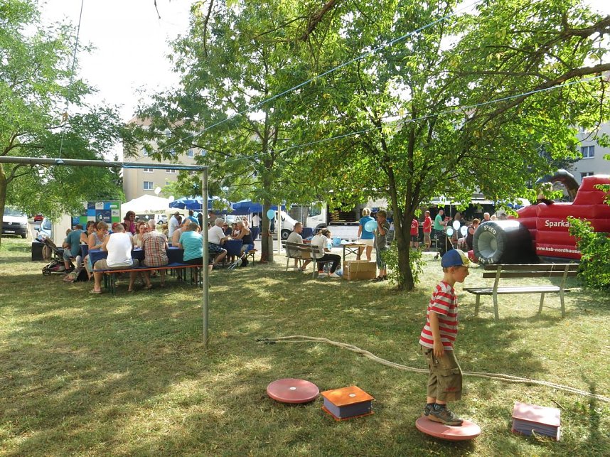 Nachbarschaftsfest bei der WBG