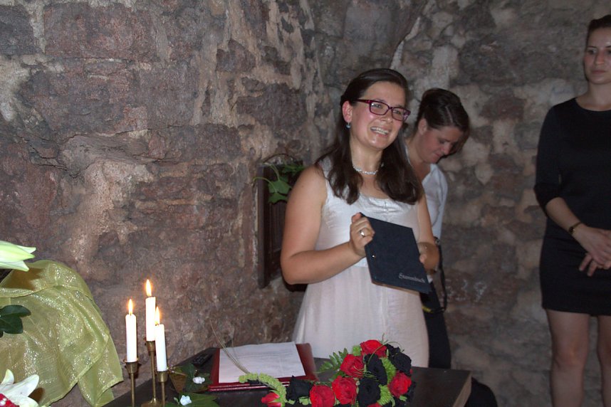 Hochzeit auf der Burgruine Hohnstein