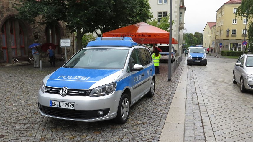 Zwei Kundgebungen in Nordhausen