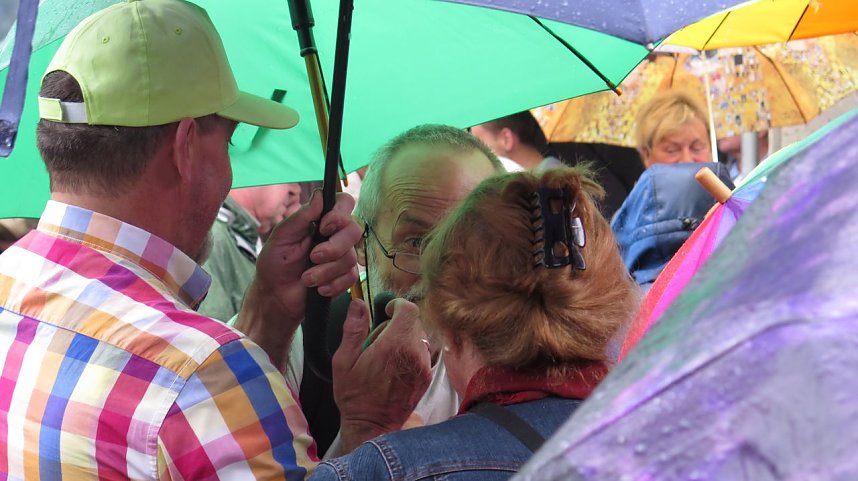 Zwei Kundgebungen in Nordhausen