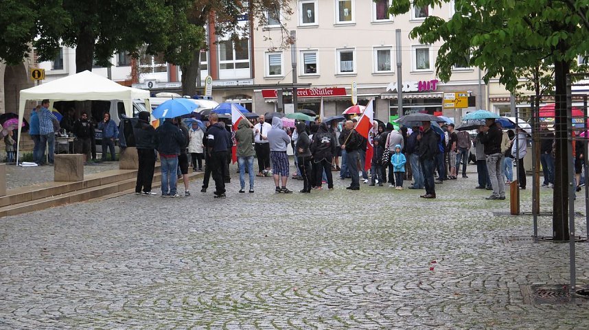 Zwei Kundgebungen in Nordhausen