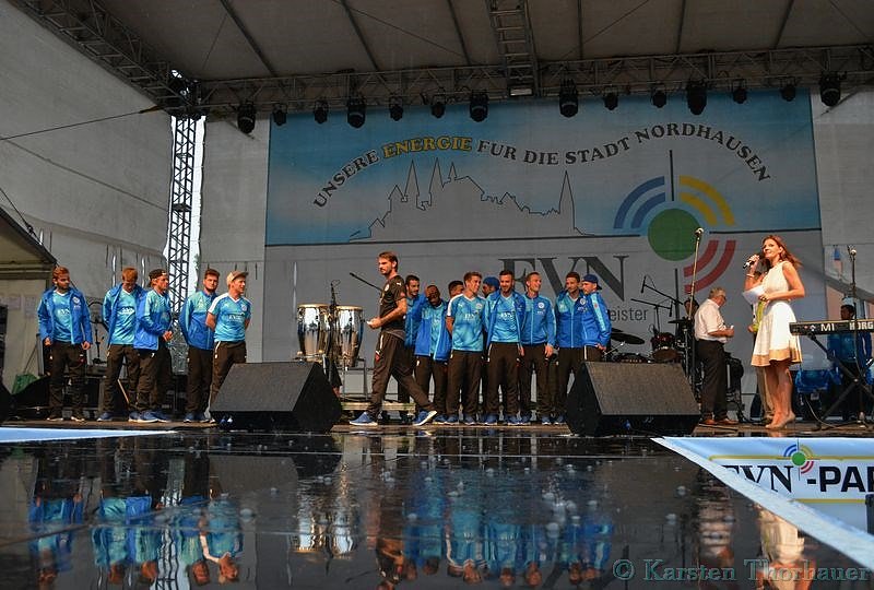 EVN-Party auf dem Berg