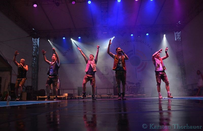 Party auf dem Petersberg