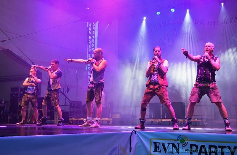 Party auf dem Petersberg