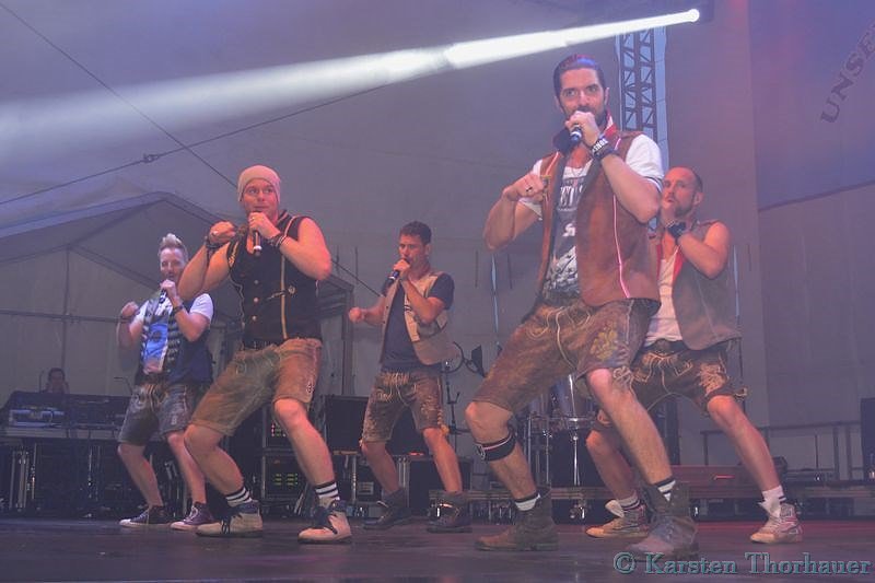 Party auf dem Petersberg