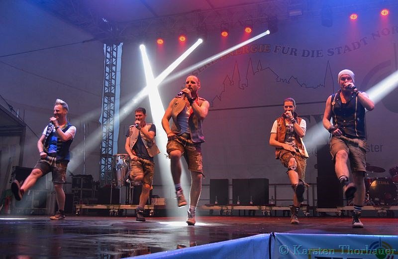 Party auf dem Petersberg