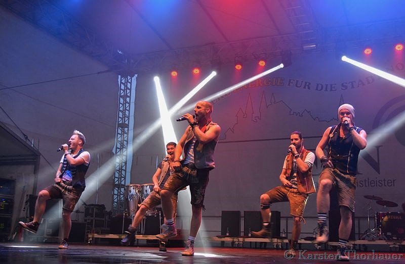 Party auf dem Petersberg