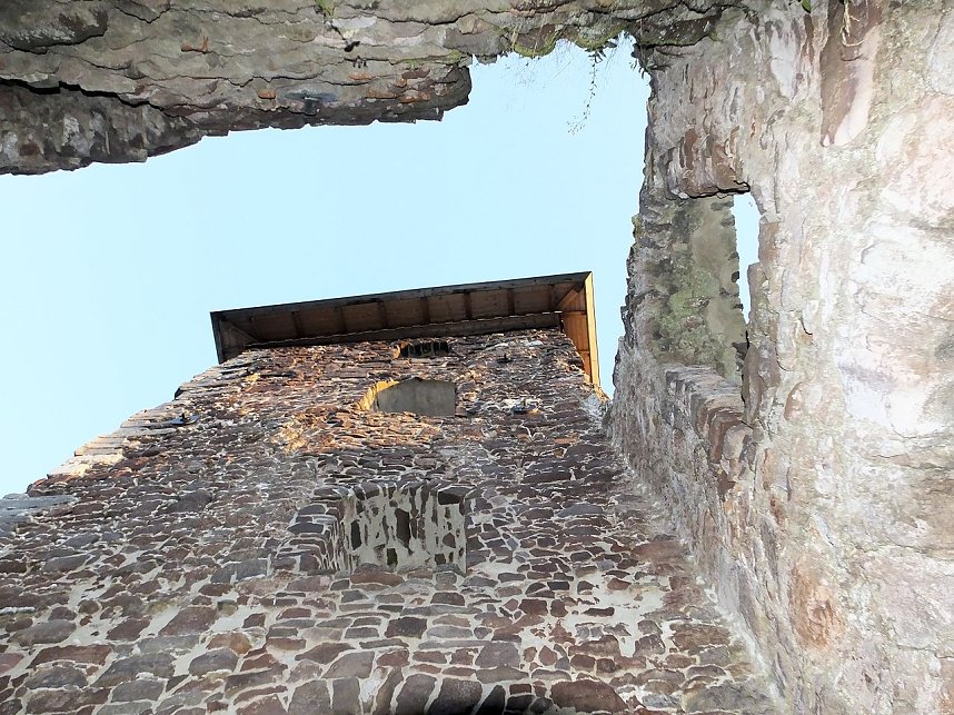 Zu Besuch auf der Burgruine Hohnstein