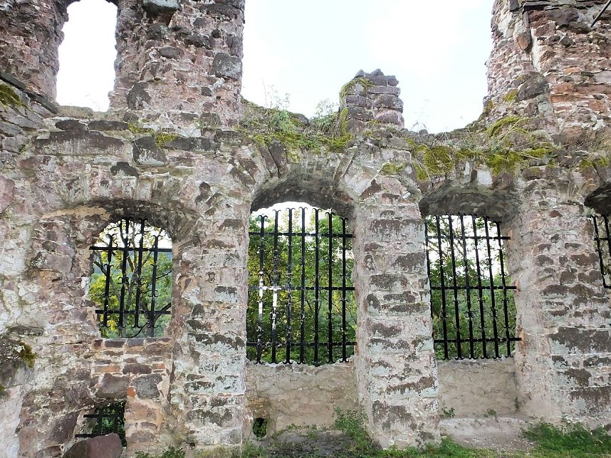 Zu Besuch auf der Burgruine Hohnstein