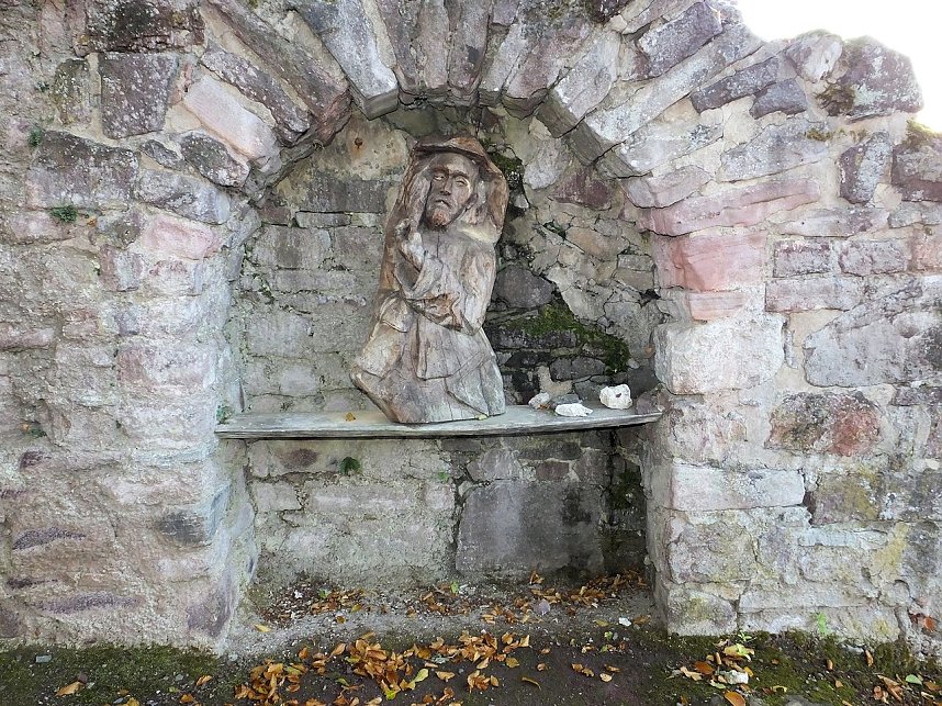 Zu Besuch auf der Burgruine Hohnstein