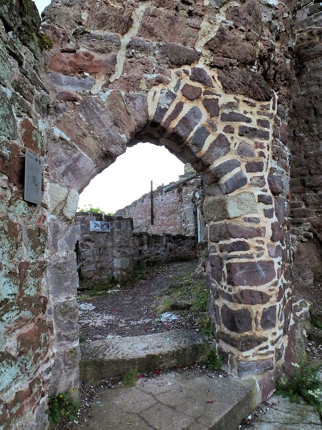 Zu Besuch auf der Burgruine Hohnstein