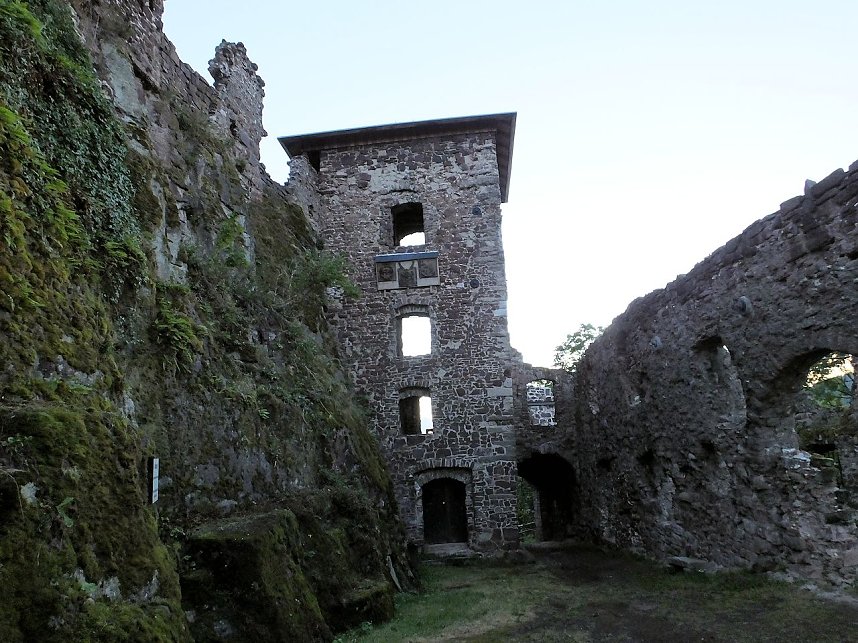 Zu Besuch auf der Burgruine Hohnstein