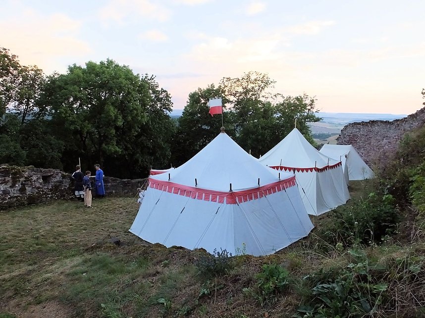 Zu Besuch auf der Burgruine Hohnstein
