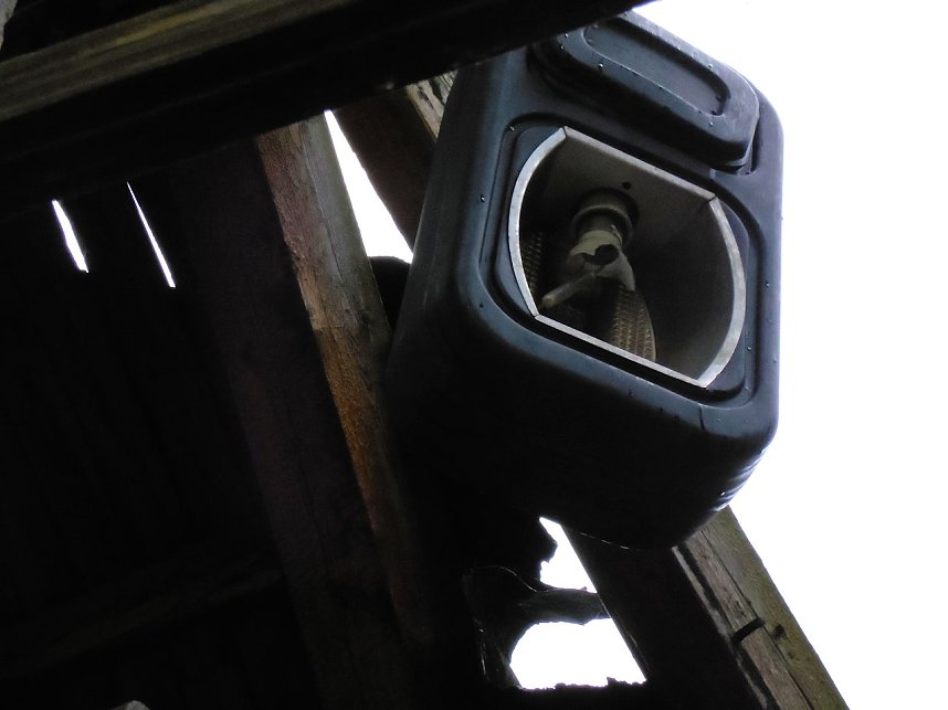 Unwirkliche Orte: Lokschuppen bei Bitterfeld