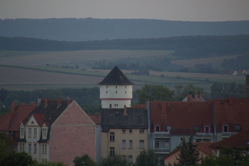 Stadt- und Sonnenansichten