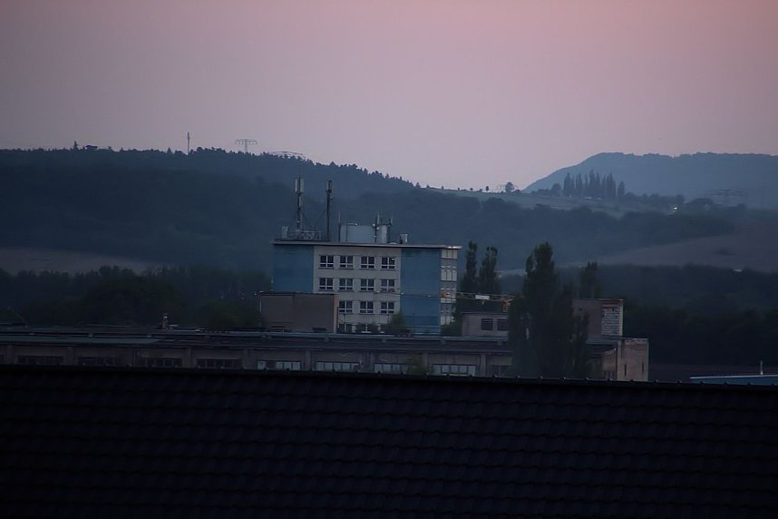 Stadt- und Sonnenansichten