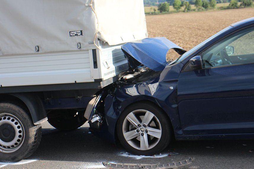 Unfall auf der ehemaligen B 80