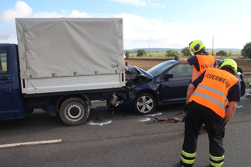 Unfall auf der ehemaligen B 80