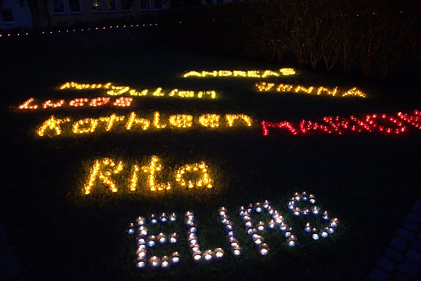 Lichterfest auf dem Petersberg